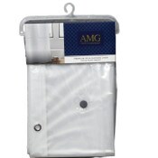 Wholesale - 70" x 72" Clear PEVA Shower Liner wMetal Grommets and Weighed Magnetic Hem C/P 12, UPC: 092903962264
